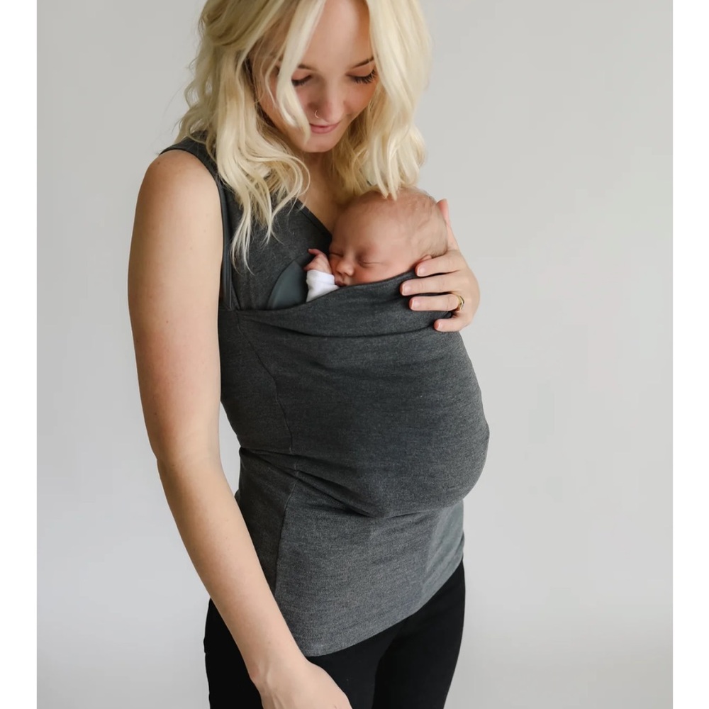 Lalabu Soothe Shirt Baby wearing tank top